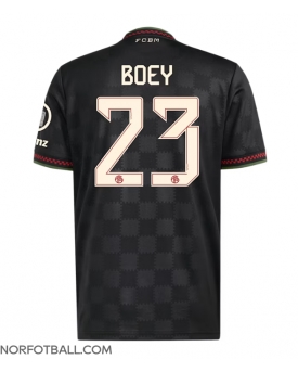 Billige Fotballdrakt Bayern Munich Sacha Boey #23 Replika Tredjedrakt 2025-26 Kortermet Billige Fotballdrakt Bayern Munich Sacha Boey #23 Replika Tredjedrakt 2025-26 Kortermet